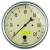 5" SPEEDOMETER, 0-120 MPH, ANTIQUE BEIGE